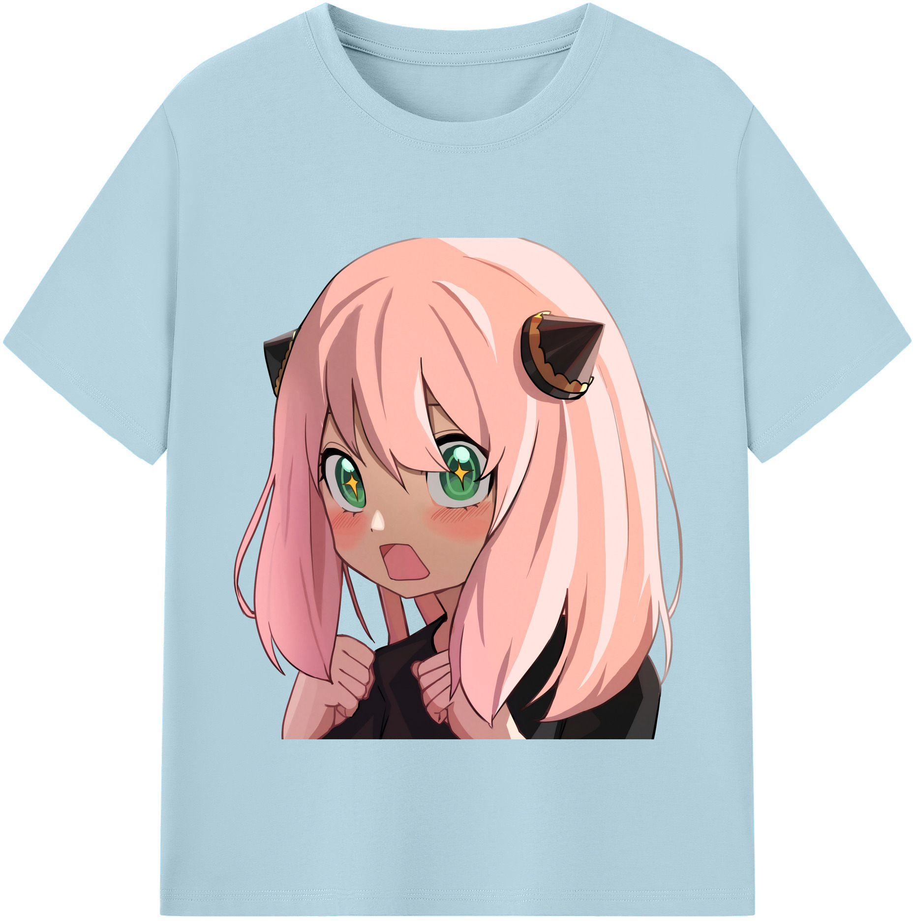 （画像用） SPY×FAMILY间谍家家酒 綿100％半袖Tシャツ（フロントプリント）
